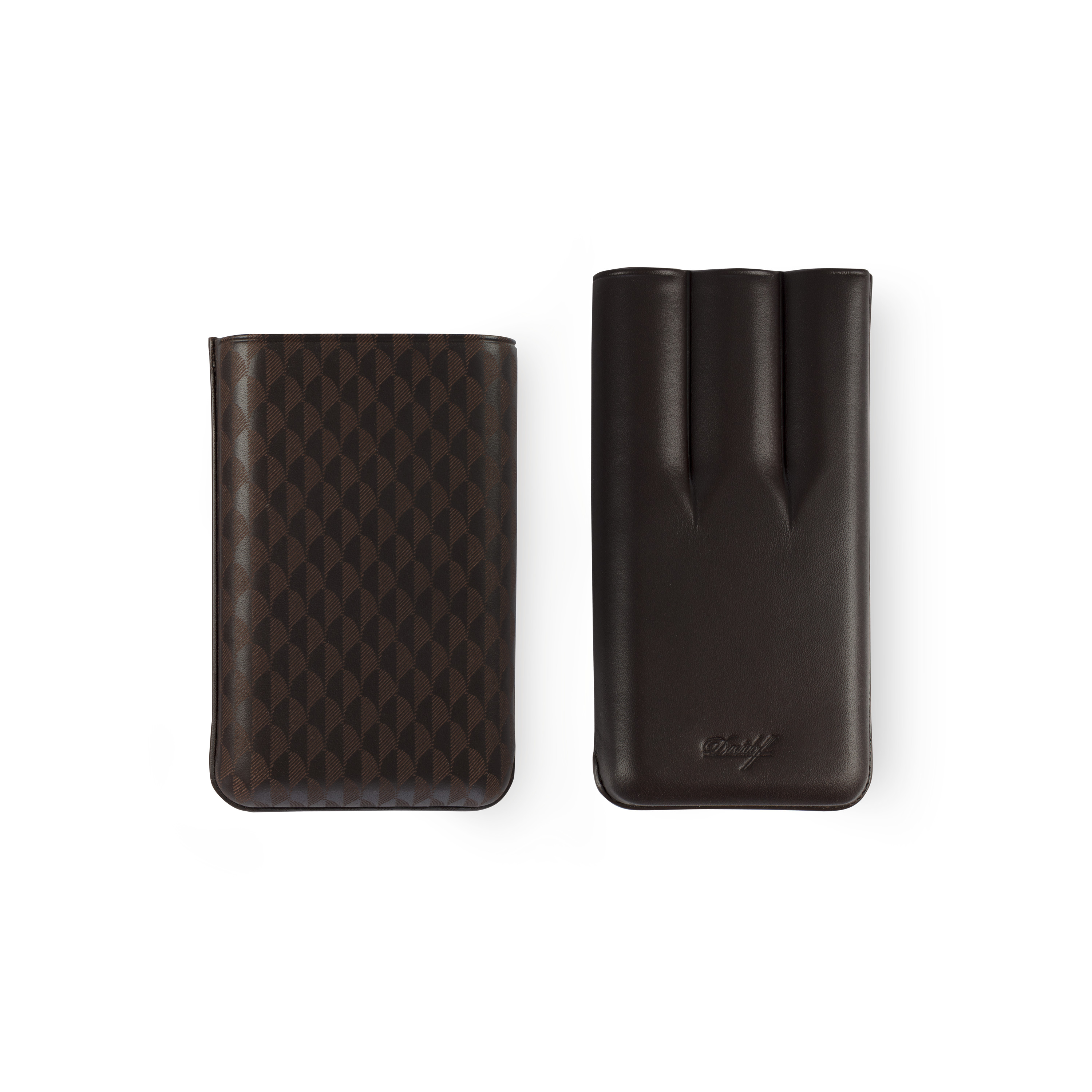 Davidoff Cigar Case XL2 Black Leather Curing